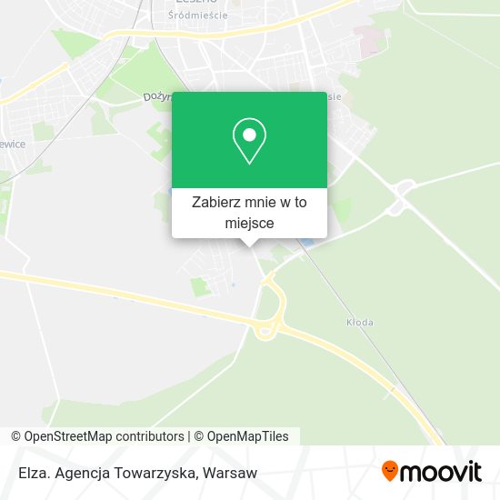 Mapa Elza. Agencja Towarzyska