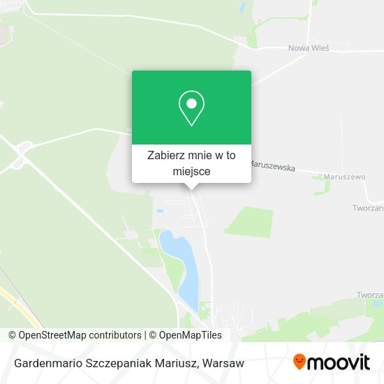 Mapa Gardenmario Szczepaniak Mariusz