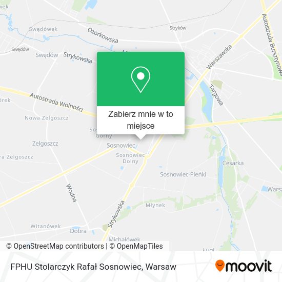 Mapa FPHU Stolarczyk Rafał Sosnowiec