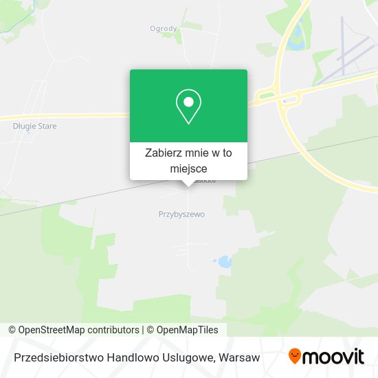 Mapa Przedsiebiorstwo Handlowo Uslugowe