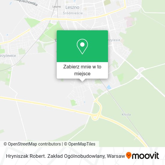 Mapa Hryniszak Robert. Zakład Ogólnobudowlany