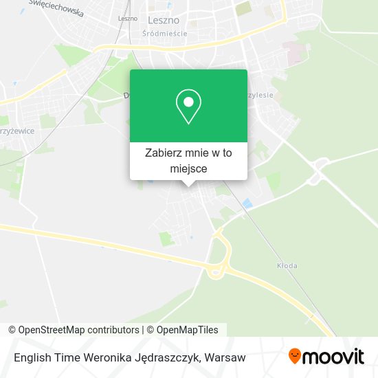 Mapa English Time Weronika Jędraszczyk