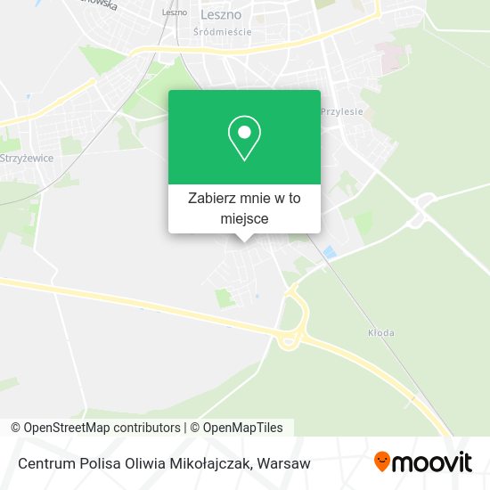 Mapa Centrum Polisa Oliwia Mikołajczak