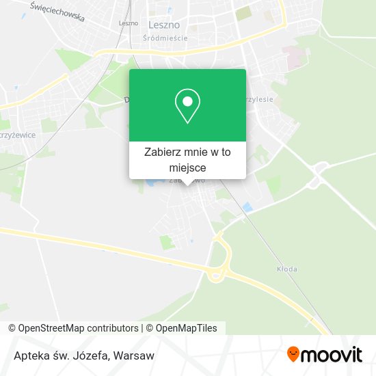 Mapa Apteka św. Józefa