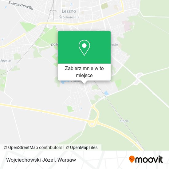 Mapa Wojciechowski Józef