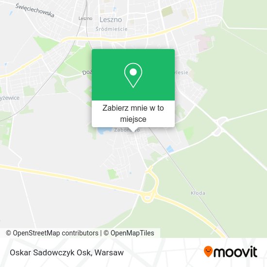 Mapa Oskar Sadowczyk Osk