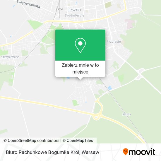 Mapa Biuro Rachunkowe Bogumiła Król