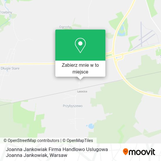 Mapa Joanna Jankowiak Firma Handlowo Uslugowa Joanna Jankowiak