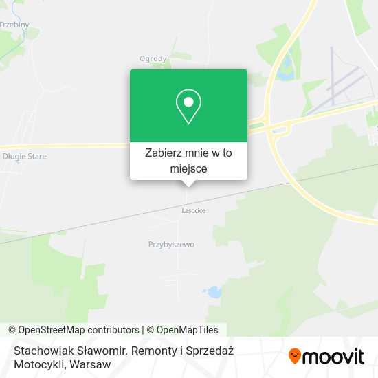 Mapa Stachowiak Sławomir. Remonty i Sprzedaż Motocykli