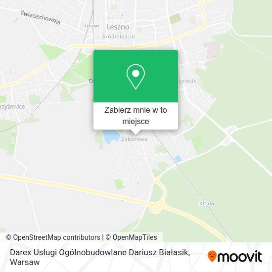 Mapa Darex Usługi Ogólnobudowlane Dariusz Białasik