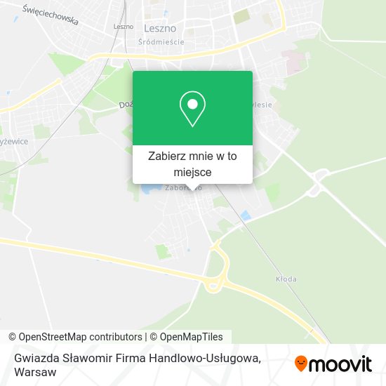 Mapa Gwiazda Sławomir Firma Handlowo-Usługowa