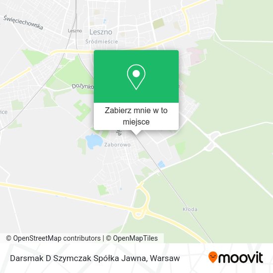 Mapa Darsmak D Szymczak Spółka Jawna