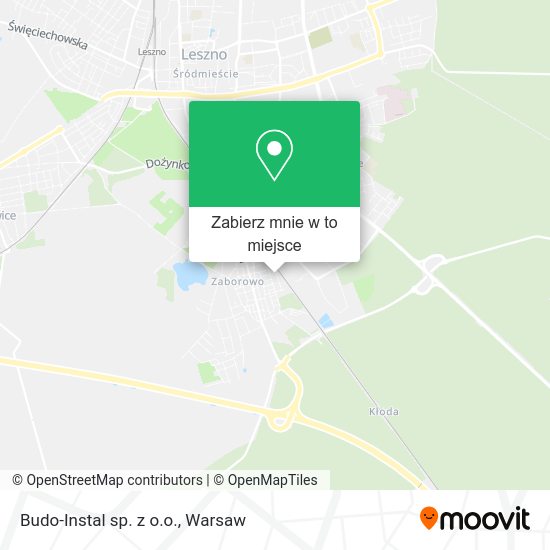 Mapa Budo-Instal sp. z o.o.