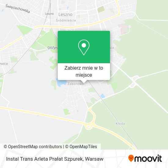 Mapa Instal Trans Arleta Prałat Szpurek