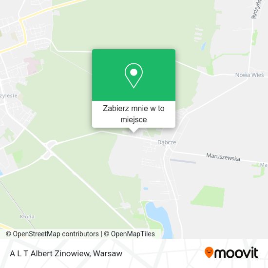 Mapa A L T Albert Zinowiew