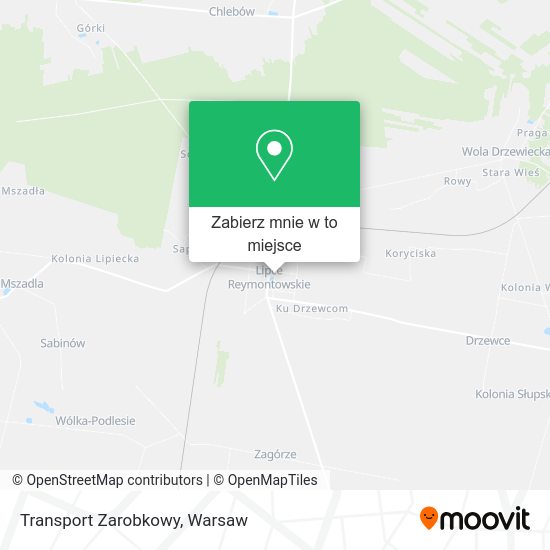 Mapa Transport Zarobkowy