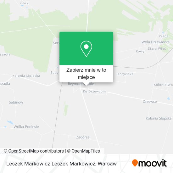 Mapa Leszek Markowicz Leszek Markowicz