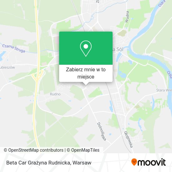 Mapa Beta Car Grażyna Rudnicka