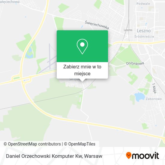 Mapa Daniel Orzechowski Komputer Kw