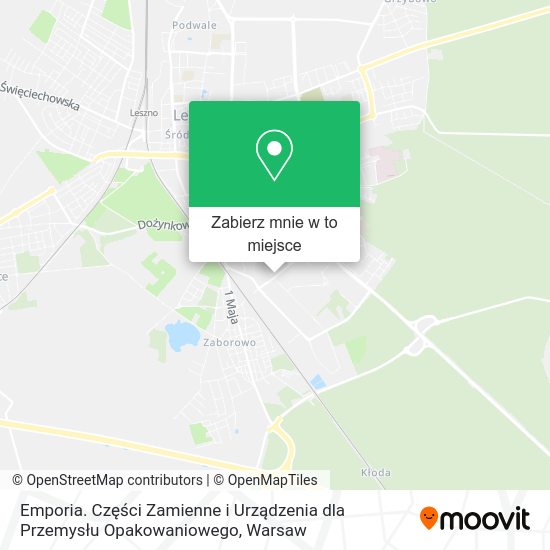 Mapa Emporia. Części Zamienne i Urządzenia dla Przemysłu Opakowaniowego