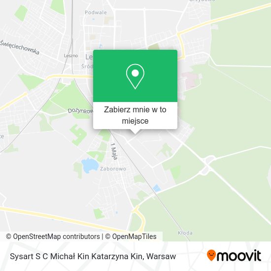 Mapa Sysart S C Michał Kin Katarzyna Kin