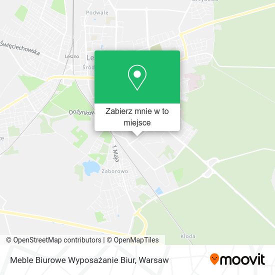 Mapa Meble Biurowe Wyposażanie Biur