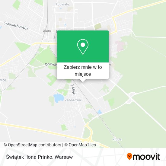 Mapa Świątek Ilona Prinko