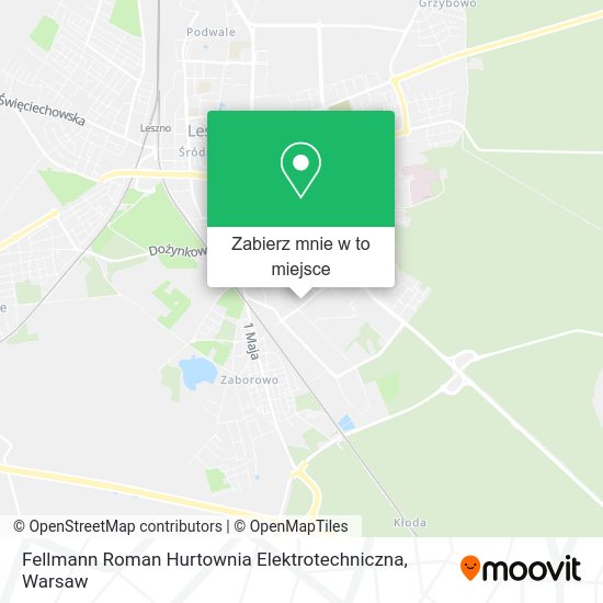 Mapa Fellmann Roman Hurtownia Elektrotechniczna