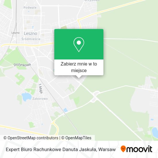 Mapa Expert Biuro Rachunkowe Danuta Jaskuła