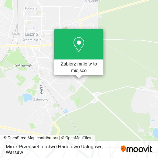 Mapa Mirex Przedsiebiorstwo Handlowo Uslugowe