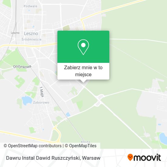 Mapa Dawru Instal Dawid Ruszczyński