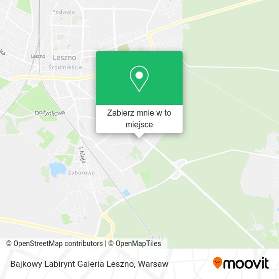 Mapa Bajkowy Labirynt Galeria Leszno