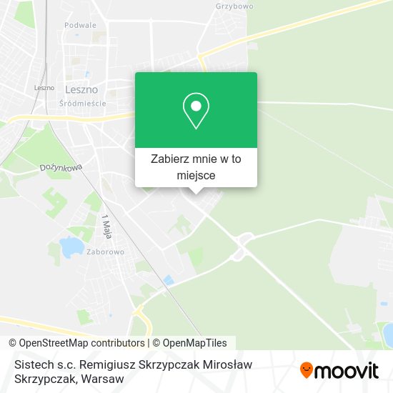 Mapa Sistech s.c. Remigiusz Skrzypczak Mirosław Skrzypczak