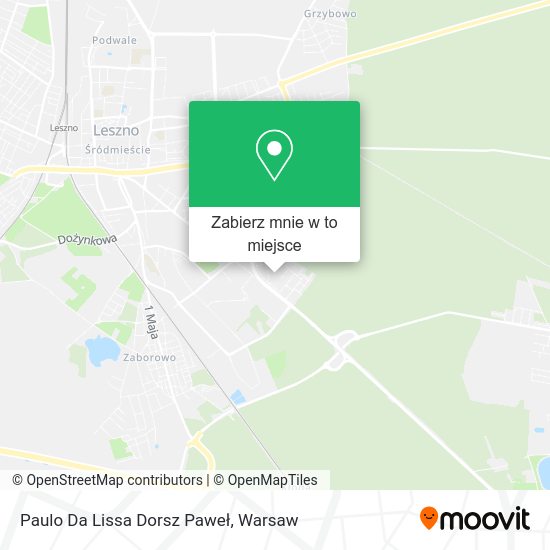 Mapa Paulo Da Lissa Dorsz Paweł