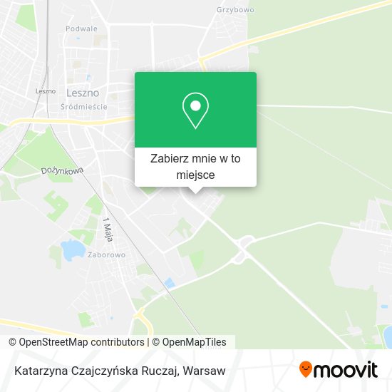 Mapa Katarzyna Czajczyńska Ruczaj