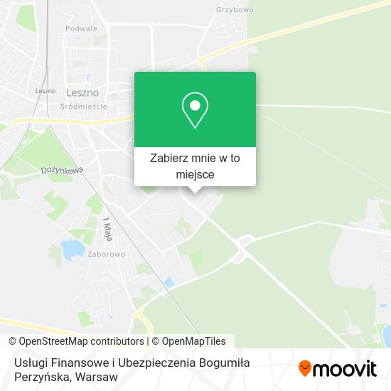 Mapa Usługi Finansowe i Ubezpieczenia Bogumiła Perzyńska