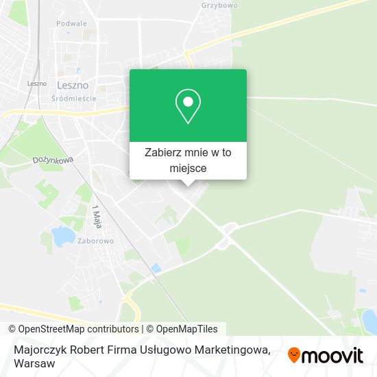 Mapa Majorczyk Robert Firma Usługowo Marketingowa