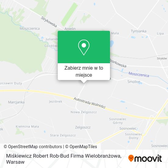 Mapa Miśkiewicz Robert Rob-Bud Firma Wielobranżowa