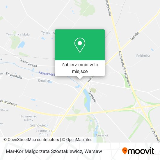 Mapa Mar-Kor Małgorzata Szostakiewicz