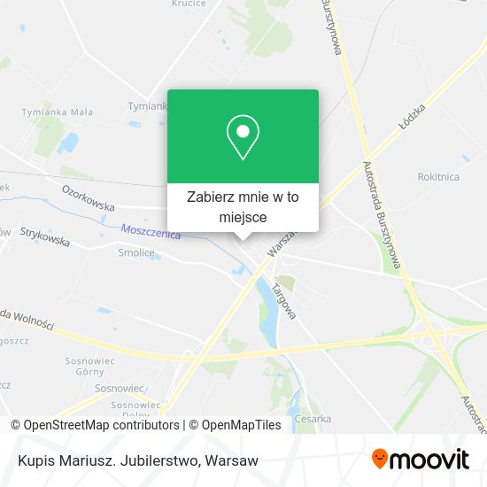 Mapa Kupis Mariusz. Jubilerstwo