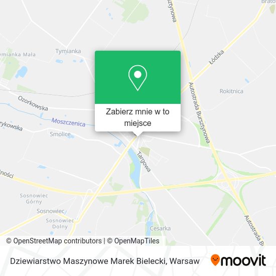 Mapa Dziewiarstwo Maszynowe Marek Bielecki