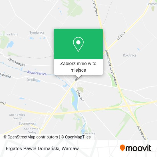 Mapa Ergates Paweł Domański