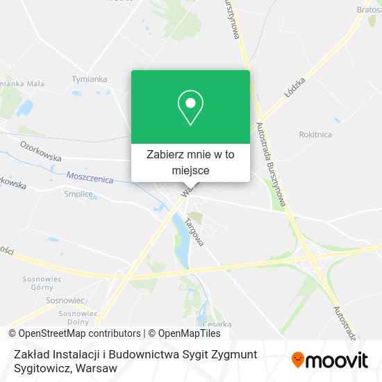 Mapa Zakład Instalacji i Budownictwa Sygit Zygmunt Sygitowicz