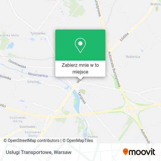 Mapa Usługi Transportowe