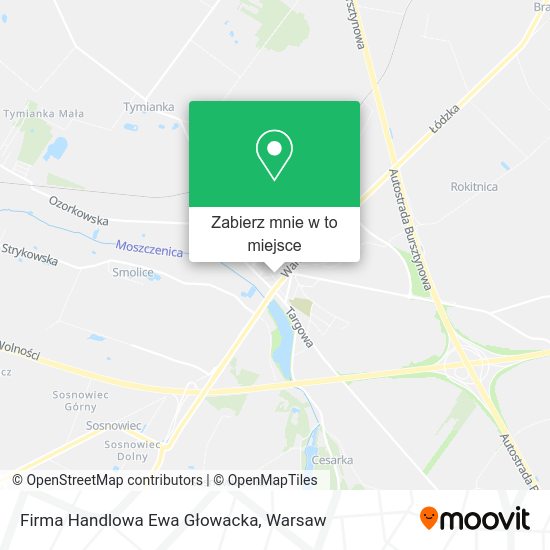 Mapa Firma Handlowa Ewa Głowacka