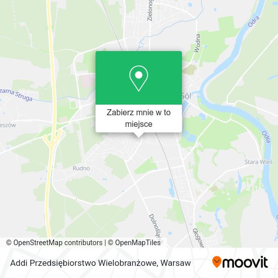 Mapa Addi Przedsiębiorstwo Wielobranżowe