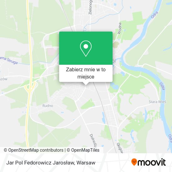 Mapa Jar Pol Fedorowicz Jarosław