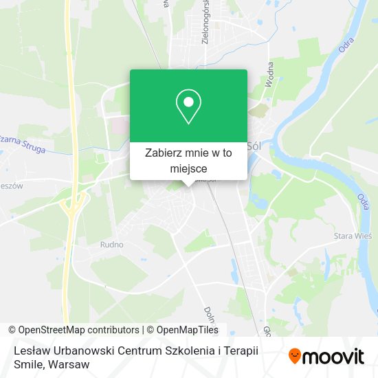 Mapa Lesław Urbanowski Centrum Szkolenia i Terapii Smile