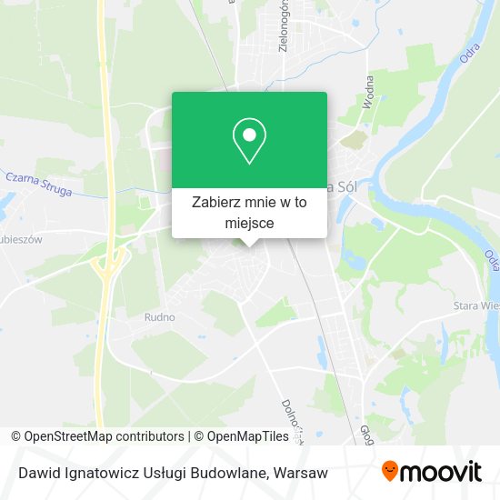 Mapa Dawid Ignatowicz Usługi Budowlane