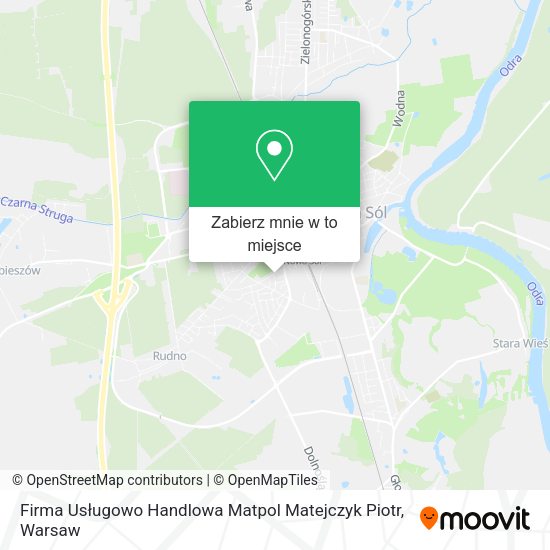 Mapa Firma Usługowo Handlowa Matpol Matejczyk Piotr